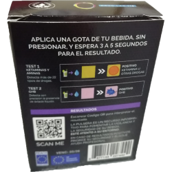 PULSERA CENTINELA DETECTORA DE DROGAS EN BEBIDAS