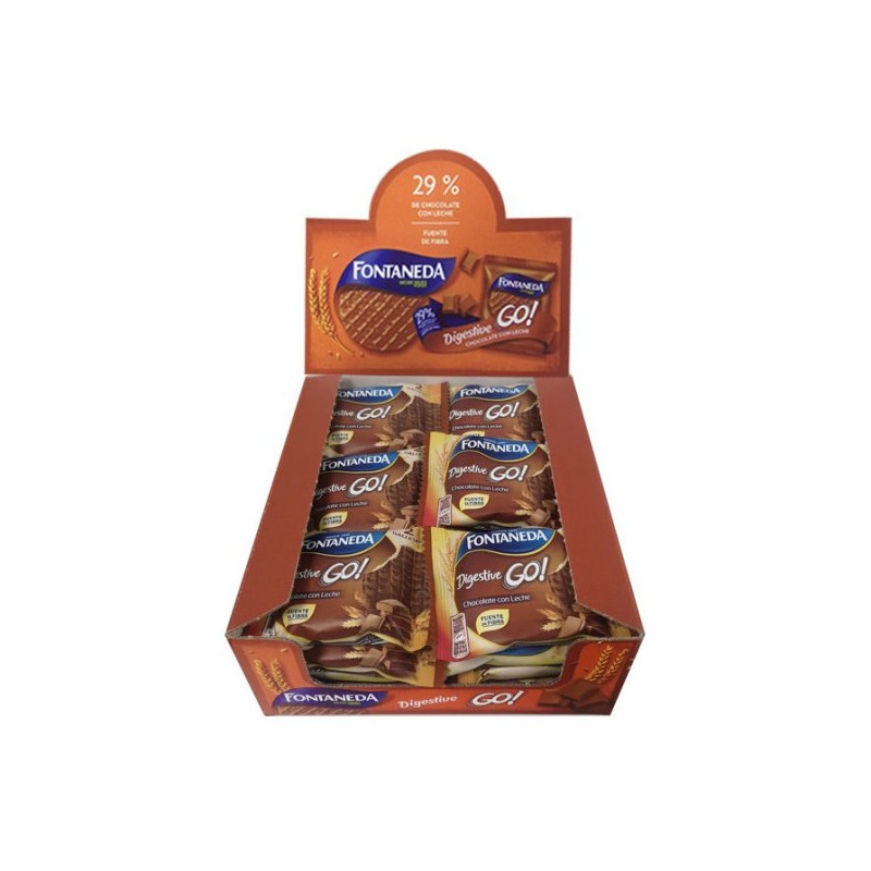 FONTANEDA DIGESTIVE  CHOCO 43GR -36U/CAJA-