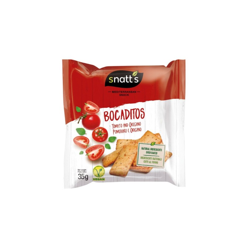 SNATS MINI BOCADITOS TOMATE Y OREGANO 35G