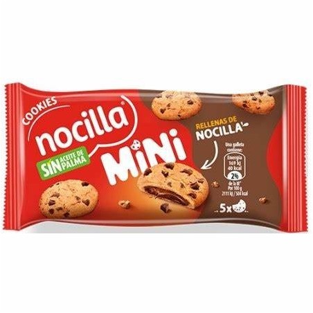 MINI COOKIES NOCILLA 40G - 16 UNIDADES