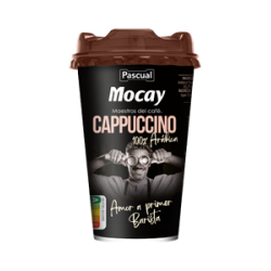 Café Mocay sabor Capuccino 200 ml. Caja de 10 Vasos