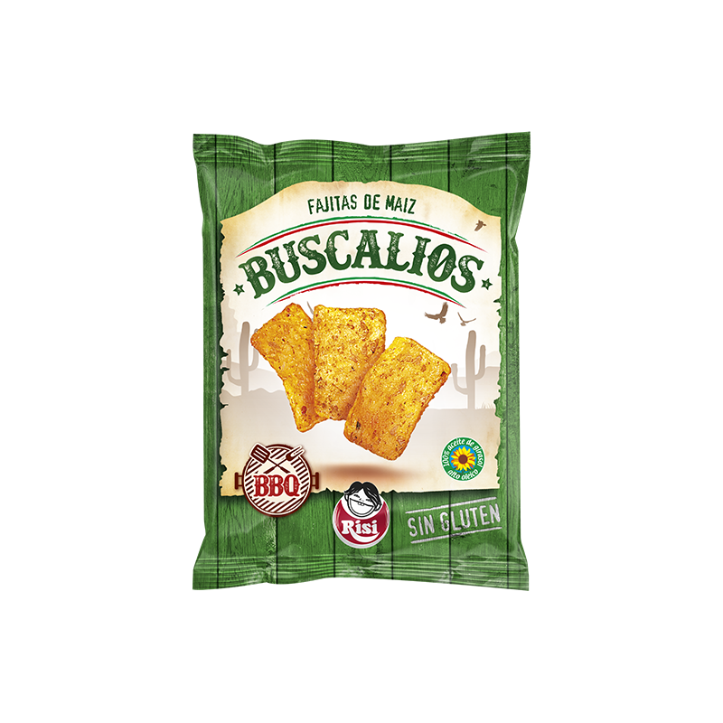 BUSCALIOS BBQ RISI 35G X 25 UNIDADES