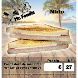 Mr Foodie Mixto 0,89€/Unid