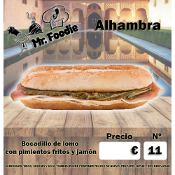 Mr Foodie Alhambra 1.13€/Unid.