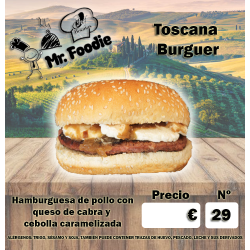 Toscana Burger 1,30€/Unid.