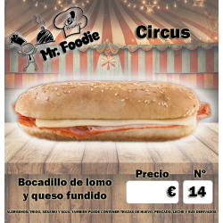 Mr Foodie Circus 0,97€/Unid