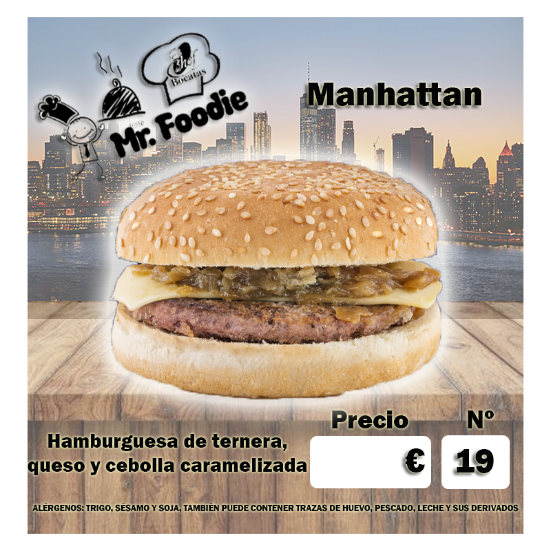 Manhattan Burger 1,16€/Unid