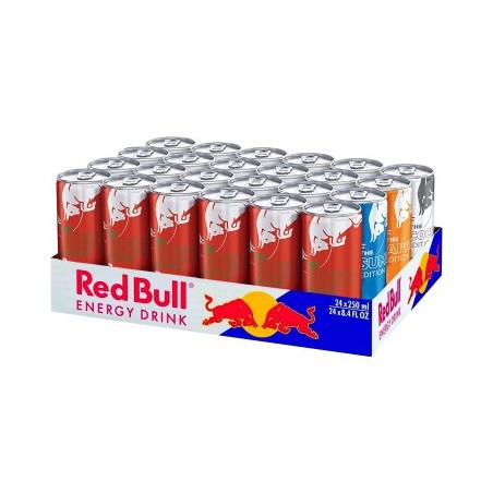 Red Bull  Caja Mixta 4 Sabores