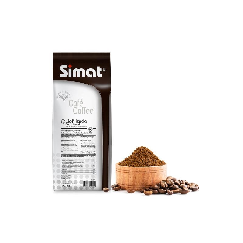 SIMAT CAFÉ LIOFILIZADO DESCAFEINADO (250GR)