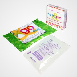 Kit higiénico Evax, compresa + toallita íntima