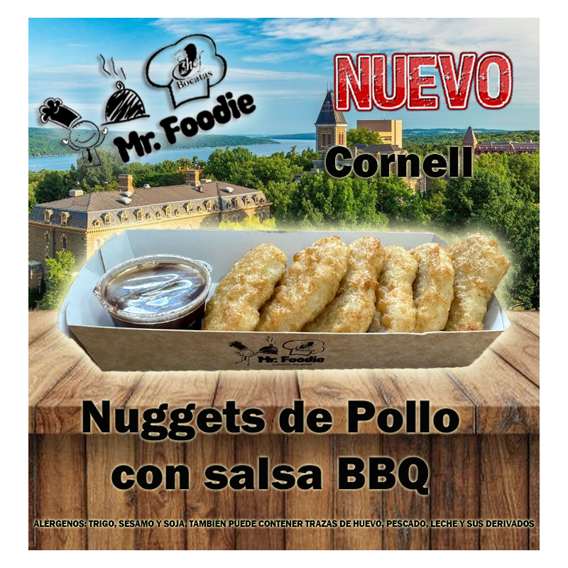 Bandeja de Nuggets con salsa Barbacoa
