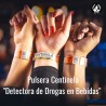 PULSERA CENTINELA DETECTORA DE DROGAS EN BEBIDAS