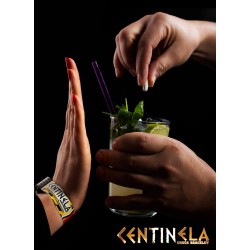 PULSERA CENTINELA DETECTORA DE DROGAS EN BEBIDAS