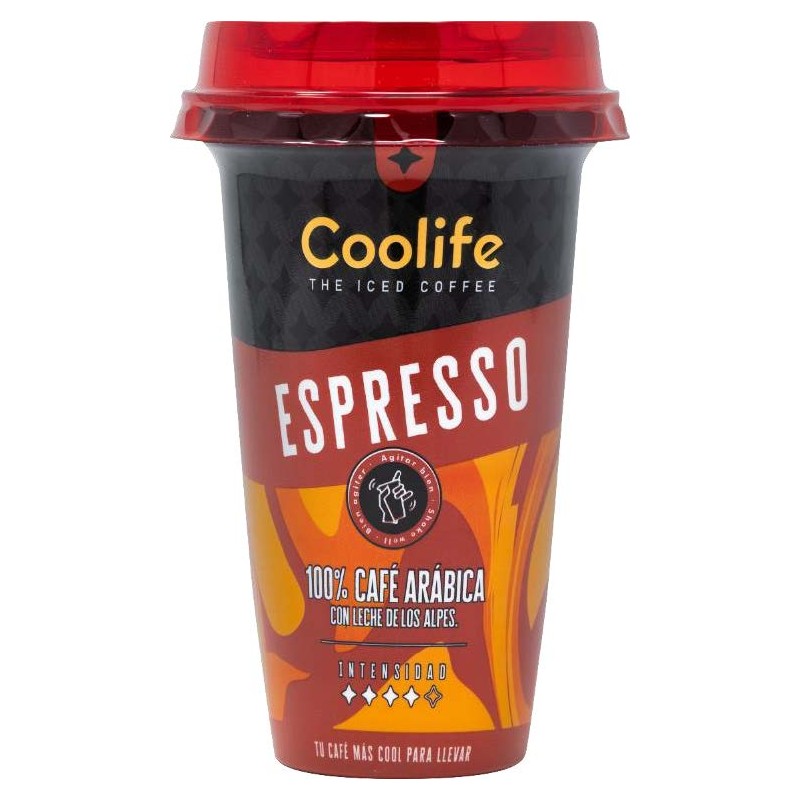 Coolife Café Espresso 230 ml. -10U/Caja-