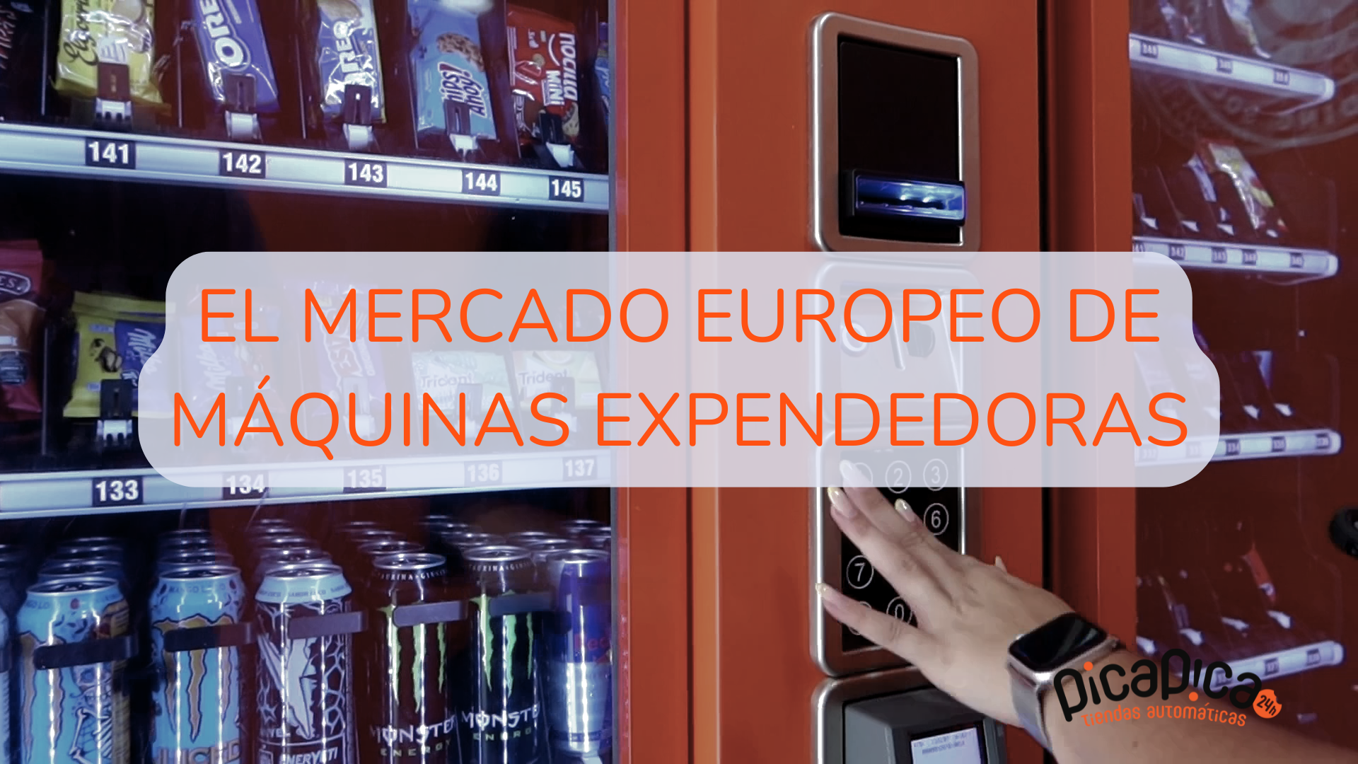 El mercado europeo de máquinas expendedoras
