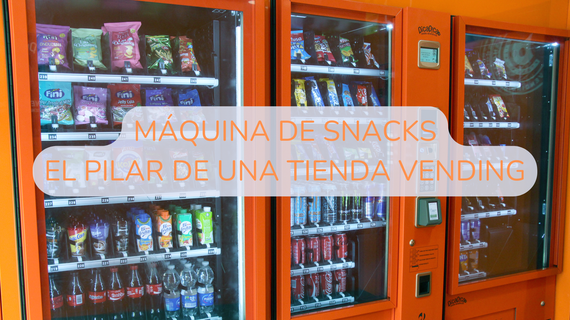 Miniatura Estrada Blog Máquina de Snacks