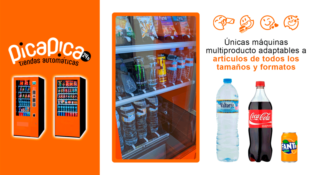 Productos XXL para Vending