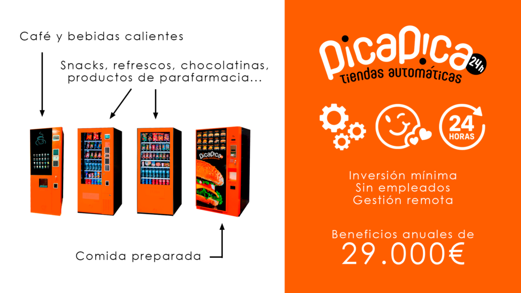 Máquinas Expendedoras y Productos